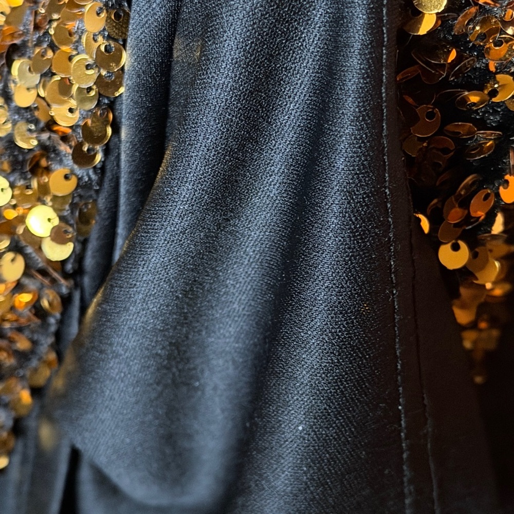BP Sparkling Gold Mini Dress —#133 - Picture 11 of 13